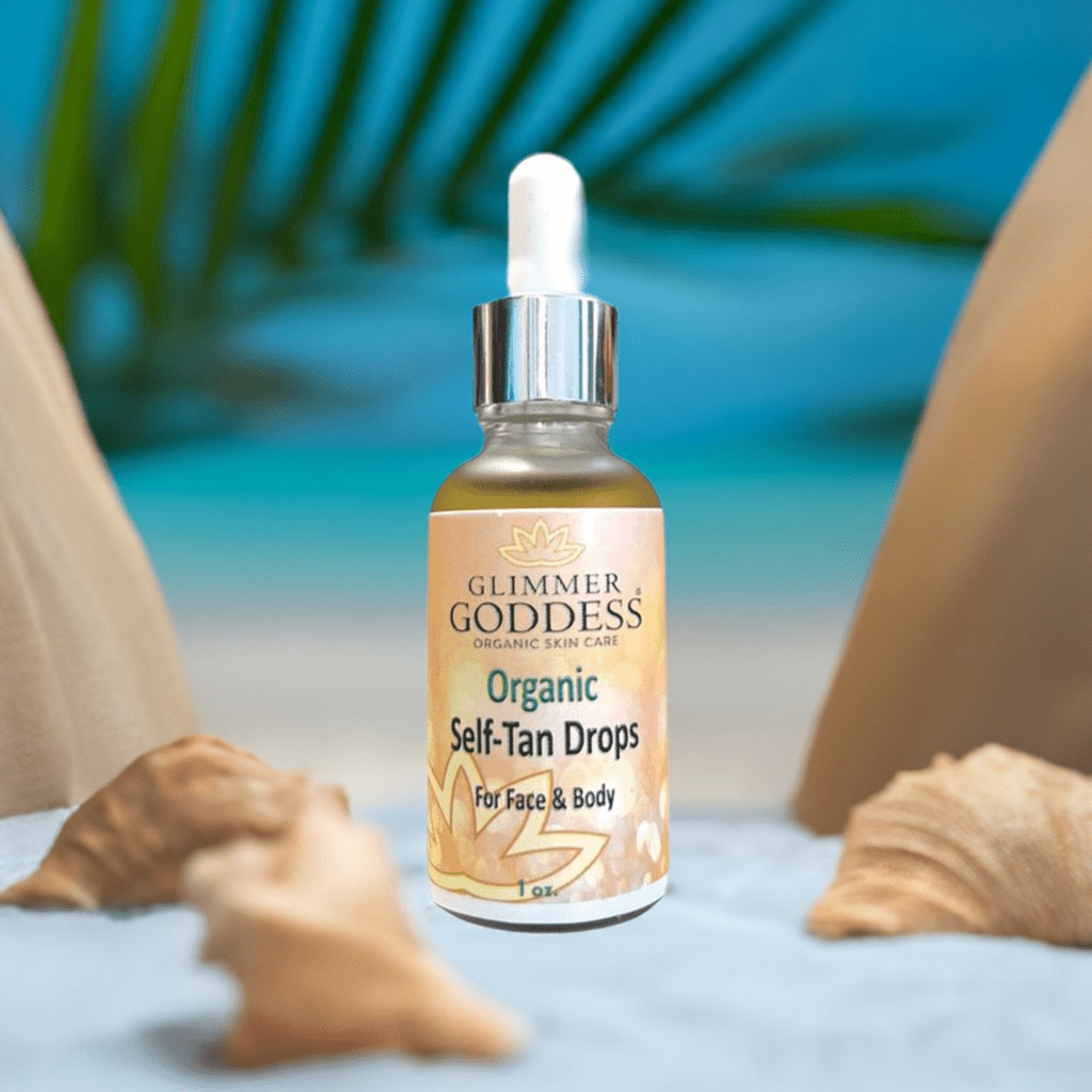 Glimmer Goddess Organic Self Tan Drops - GNS Beauty & Personal Care