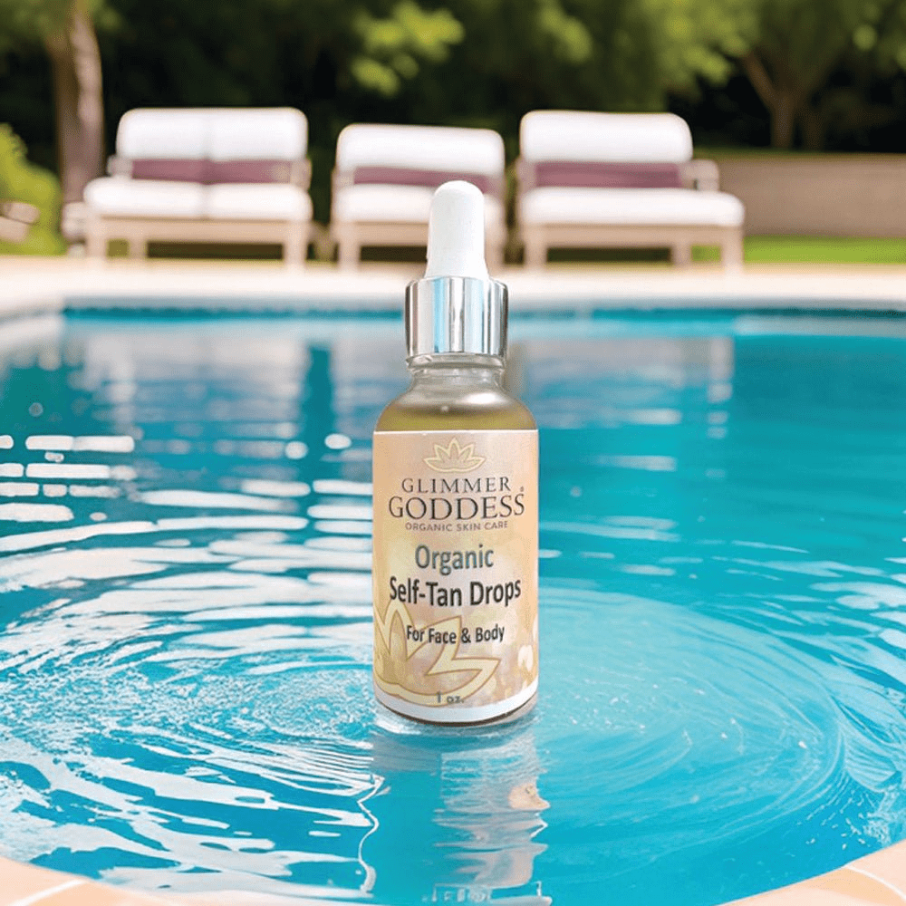 Glimmer Goddess Organic Self Tan Drops - GNS Beauty & Personal Care