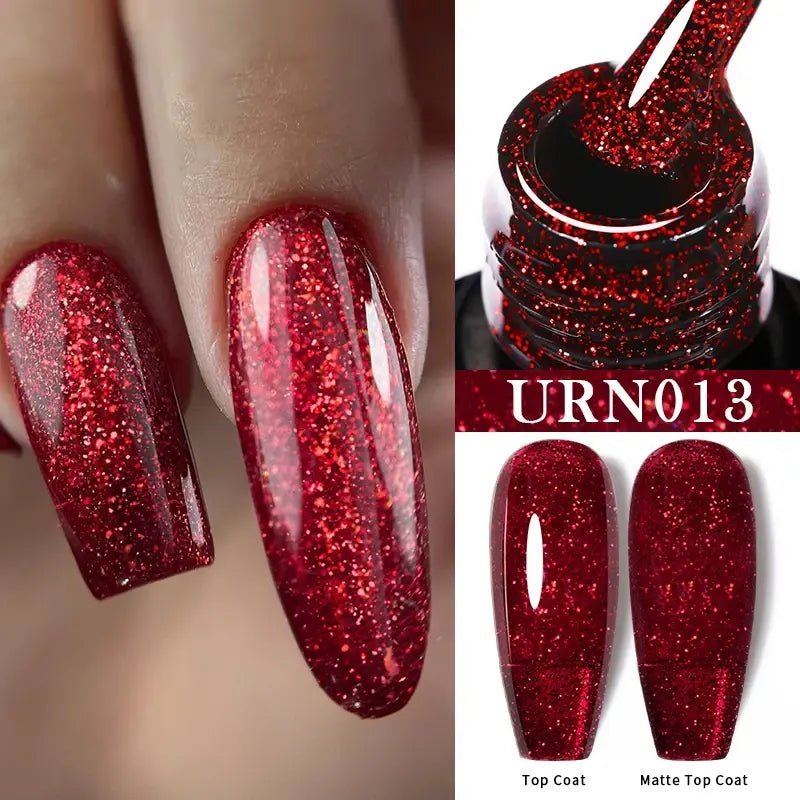 Glitter Gel Nail Polish – Sparkle & Shine with Long - Lasting Glam - GNS Beauty & Personal Care