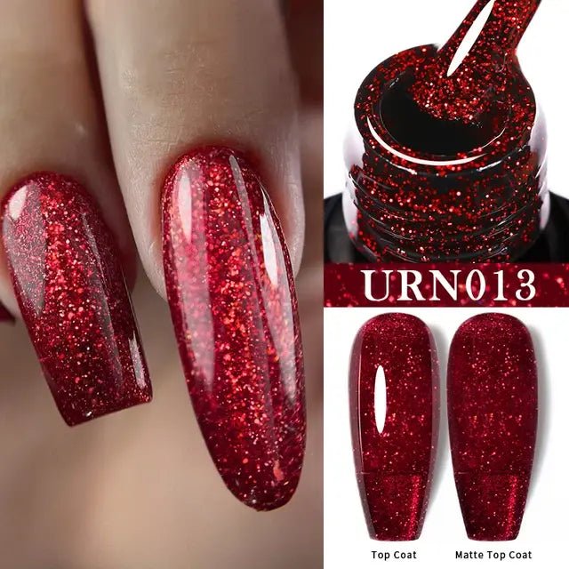 Glitter Gel Nail Polish – Sparkle & Shine with Long - Lasting Glam - GNS Beauty & Personal Care