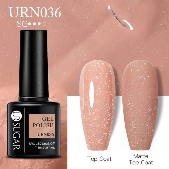 Glitter Gel Nail Polish – Sparkle & Shine with Long - Lasting Glam - GNS Beauty & Personal Care