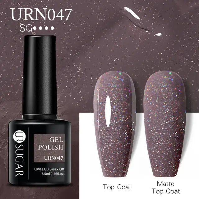 Glitter Gel Nail Polish – Sparkle & Shine with Long - Lasting Glam - GNS Beauty & Personal Care