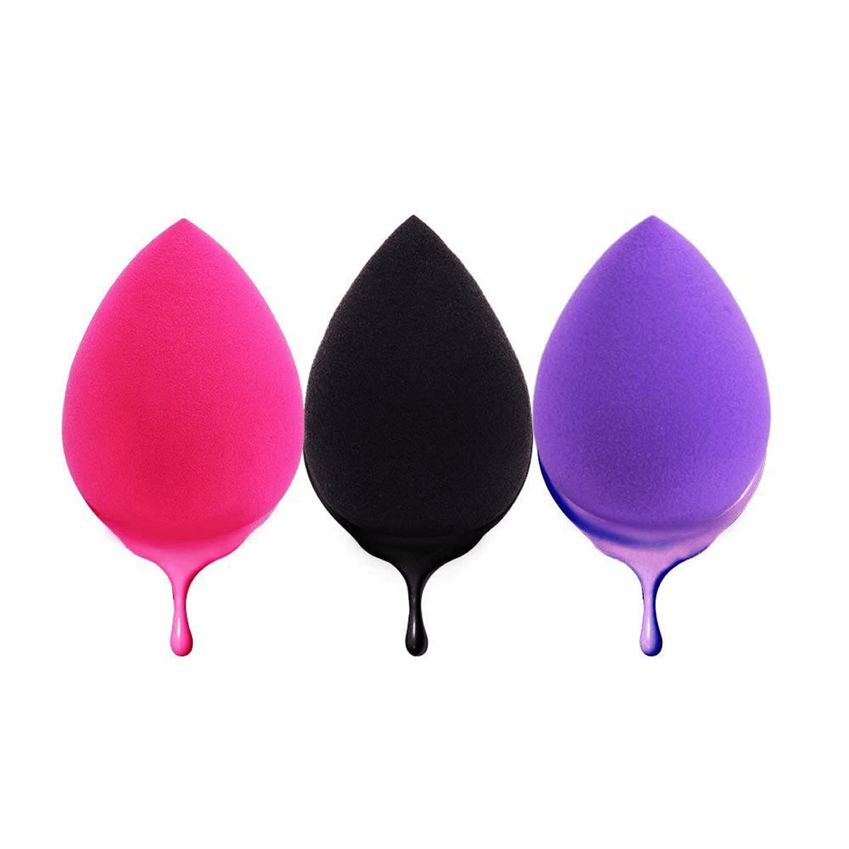 Good Living In Style 6 - Piece Makeup Sponge Set - Flawless & Streak - Free - GNS Beauty & Personal Care