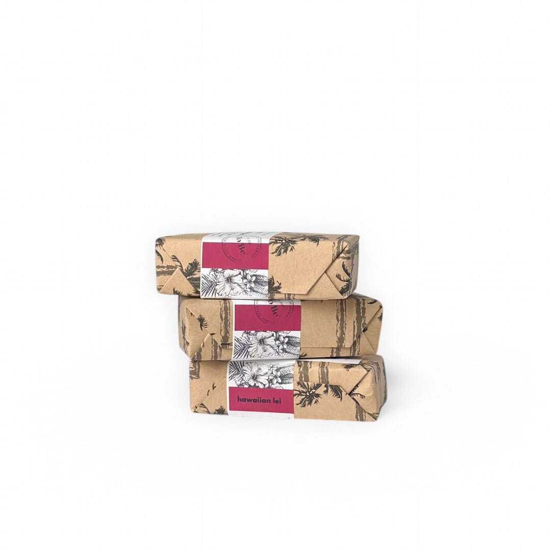 Hawaiian Lei Exfoliating Bar Soap - Coconut & Sea Salt - GNS Beauty & Personal Care