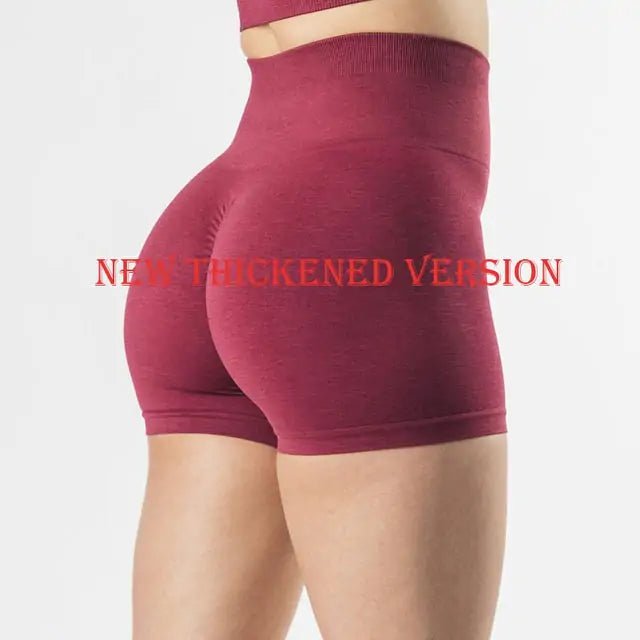 High - Waisted Scrunch Butt Workout Shorts - Sculpt & Comfort - GNS Beauty & Personal Care