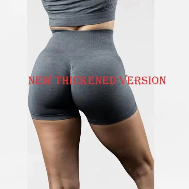 High - Waisted Scrunch Butt Workout Shorts - Sculpt & Comfort - GNS Beauty & Personal Care