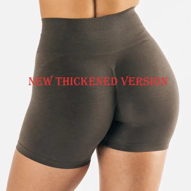 High - Waisted Scrunch Butt Workout Shorts - Sculpt & Comfort - GNS Beauty & Personal Care