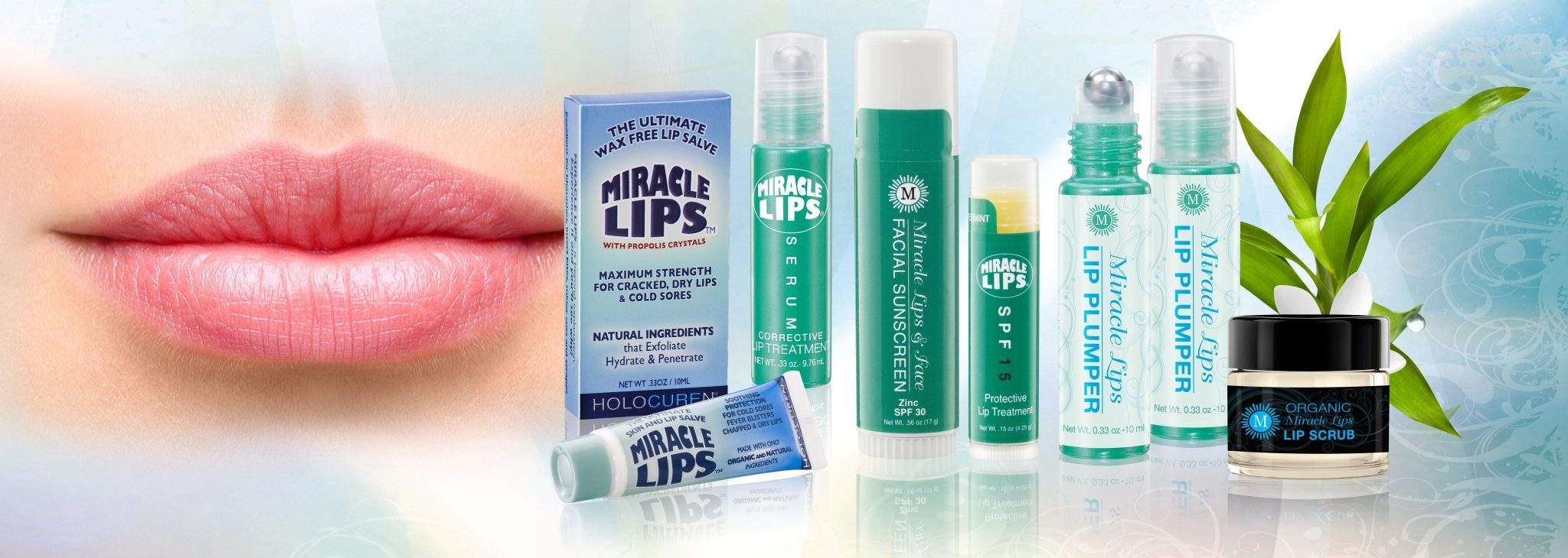 HOLOCUREN Miracle Lips Anti - Aging Serum – Corrective Lip Therapy - GNS Beauty & Personal Care