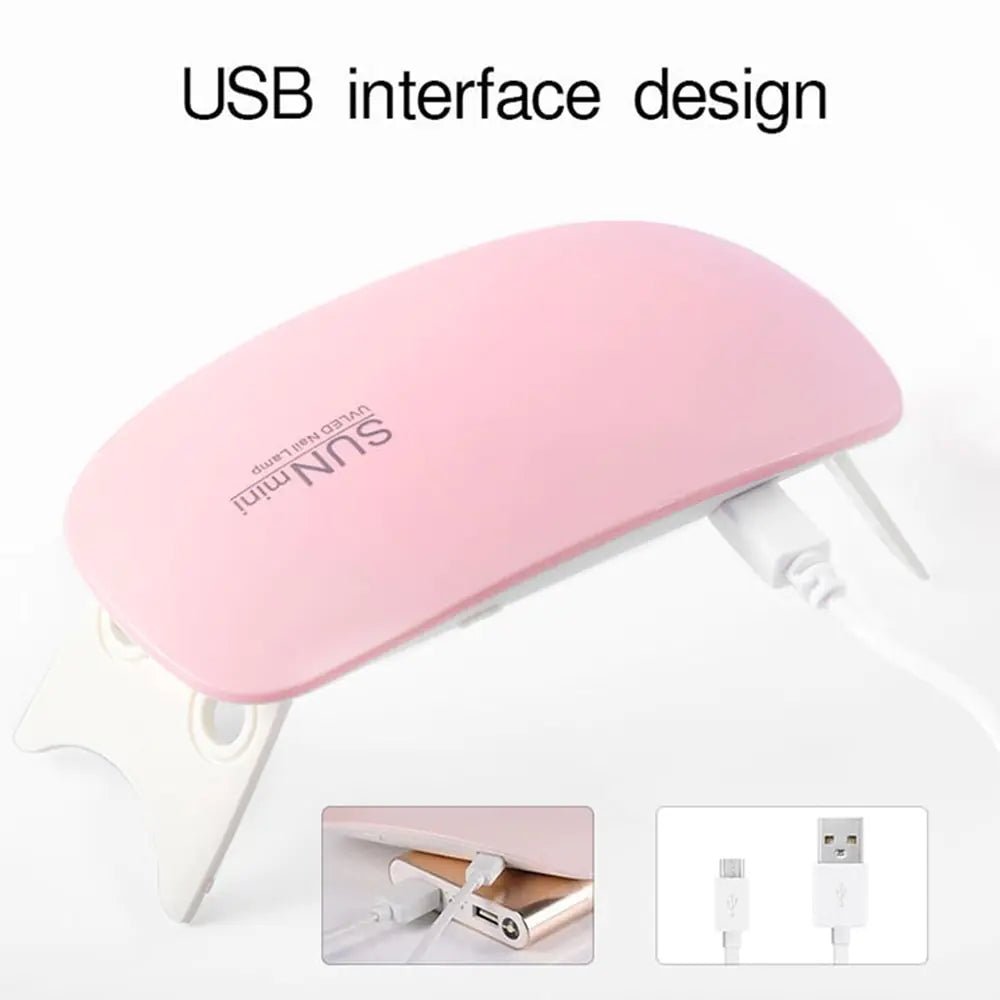 Home Salon Nail Lamp - Compact Nail Dryer - GNS Beauty & Personal Care