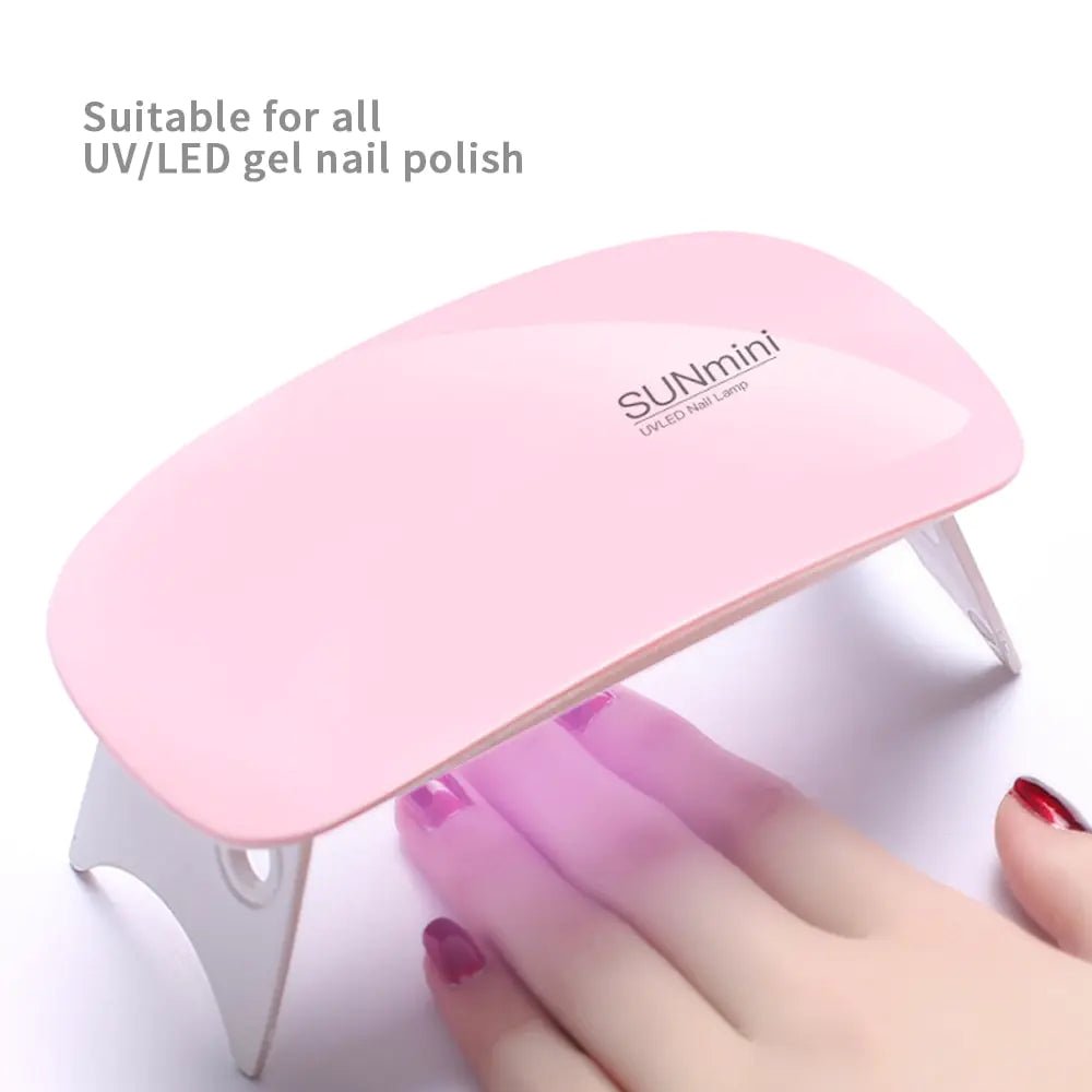 Home Salon Nail Lamp - Compact Nail Dryer - GNS Beauty & Personal Care
