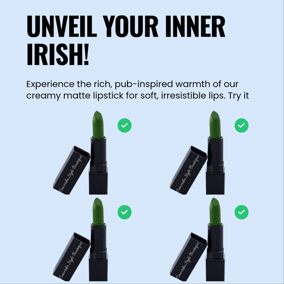Irish Pub Cream Matte Lipstick – Rich Color with Clean Comfort - GNS Beauty & Personal Care