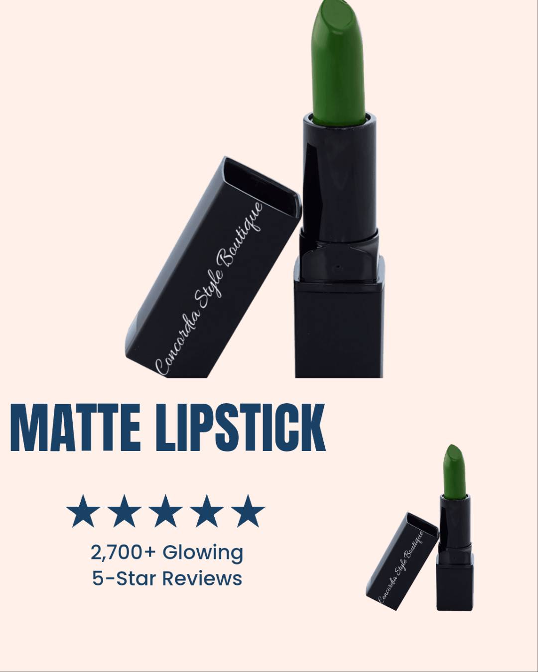 Irish Pub Cream Matte Lipstick – Rich Color with Clean Comfort - GNS Beauty & Personal Care