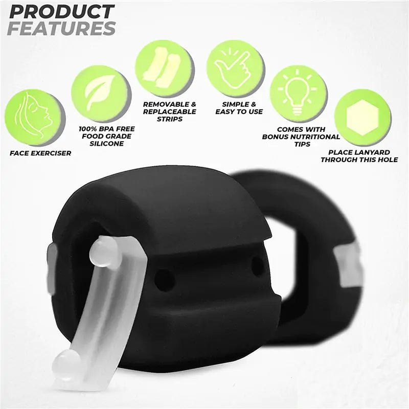 Jawline Exercise Ball & Facial Toner - Sculpt, Strengthen & Relieve Stress - GNS Beauty & Personal Care
