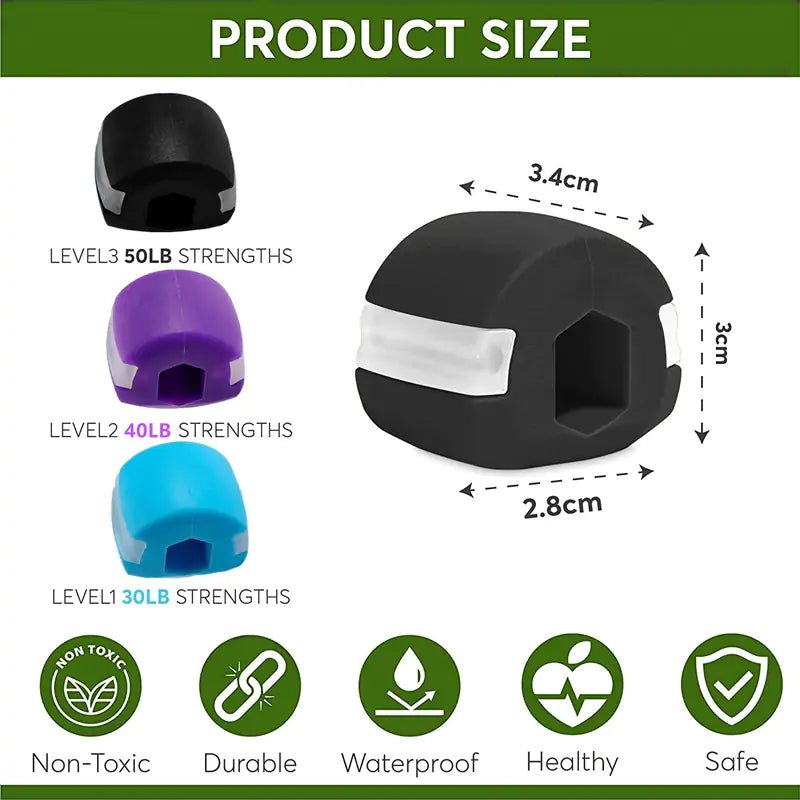 Jawline Exercise Ball & Facial Toner - Sculpt, Strengthen & Relieve Stress - GNS Beauty & Personal Care
