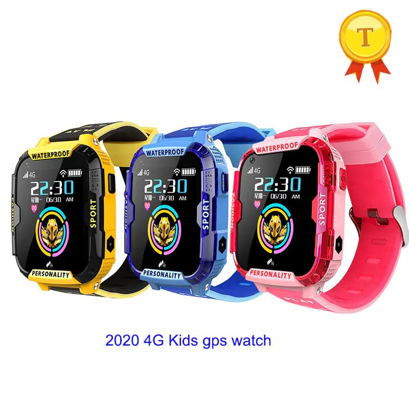 Kids SmartWatch 4G with GPS Tracker, Touch Screen & Camera - GNS Beauty & Personal Care