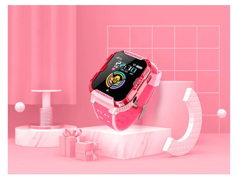 Kids SmartWatch 4G with GPS Tracker, Touch Screen & Camera - GNS Beauty & Personal Care