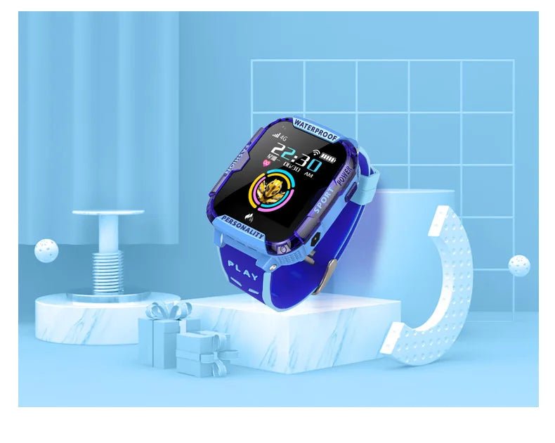 Kids SmartWatch 4G with GPS Tracker, Touch Screen & Camera - GNS Beauty & Personal Care