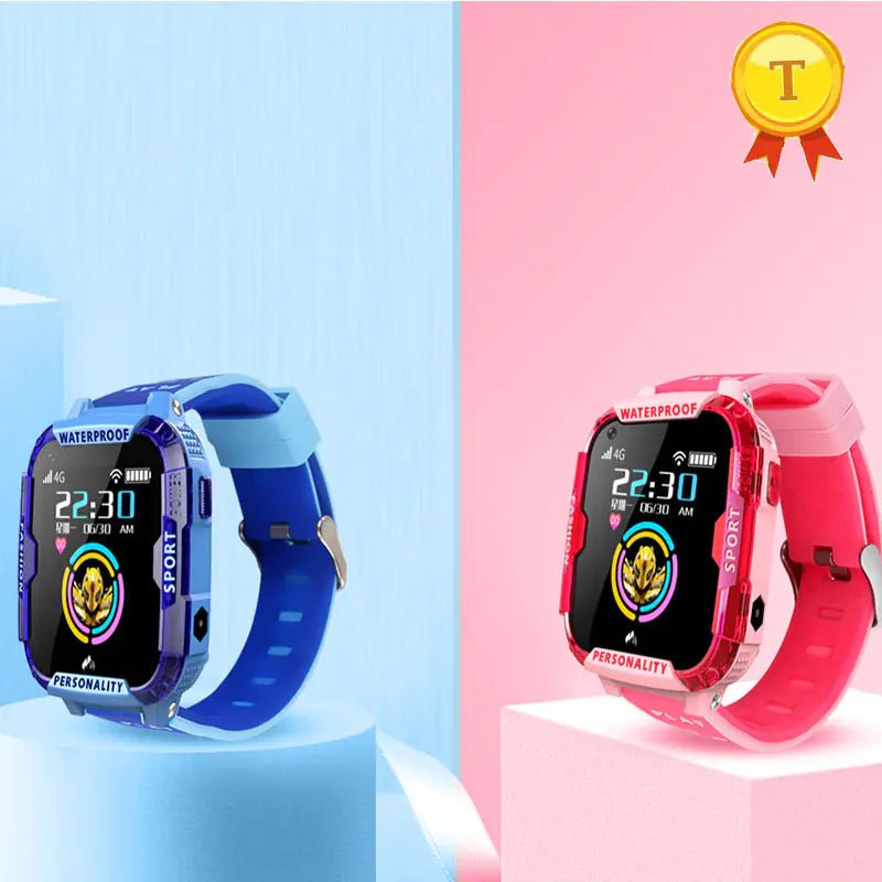 Kids SmartWatch 4G with GPS Tracker, Touch Screen & Camera - GNS Beauty & Personal Care