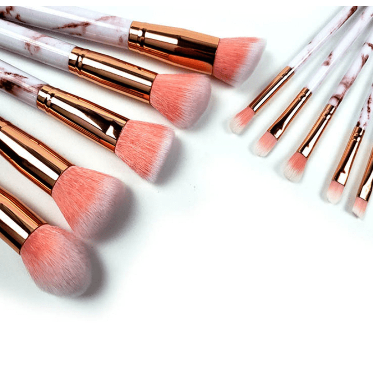 La Canica 10 - in - 1 Makeup Brush Set with Travel - Friendly Container - GNS Beauty & Personal Care