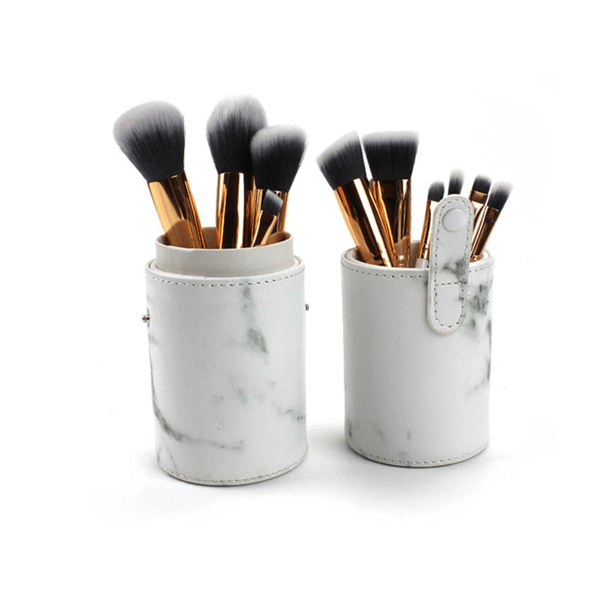 La Canica 10 - in - 1 Makeup Brush Set with Travel - Friendly Container - GNS Beauty & Personal Care