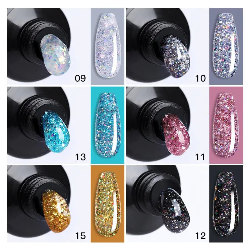 Lily Cute Long - Lasting Gel Nail Polish Kit – Salon - Quality Nails Anytime, Anywhere - GNS Beauty & Personal Care