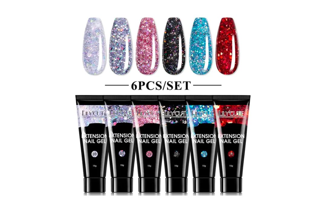 Lily Cute Long - Lasting Gel Nail Polish Kit – Salon - Quality Nails Anytime, Anywhere - GNS Beauty & Personal Care