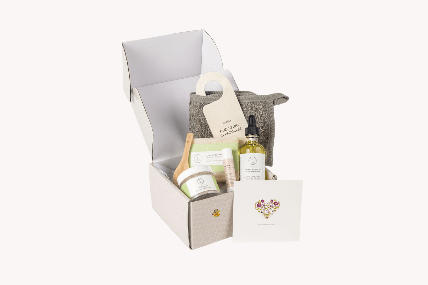 Lizlush Citrus Self - Care Gift Box - Natural Skincare Gift Set (Unisex) - GNS Beauty & Personal Care