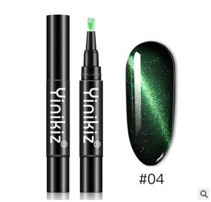 Magnet Cat Eyes Gel Pen Nail Polish – Create Mesmerizing, 3D Nail Art with Ease - GNS Beauty & Personal Care
