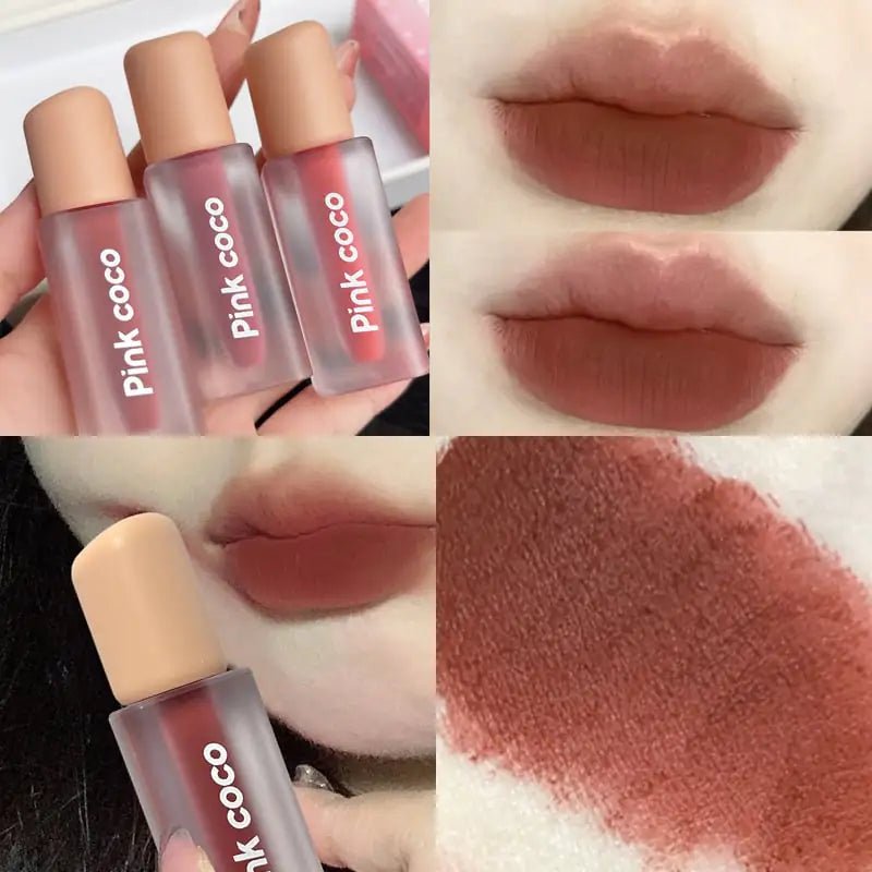 Matte Lip Mud Gloss for Students - 6 Vibrant Shades - GNS Beauty & Personal Care