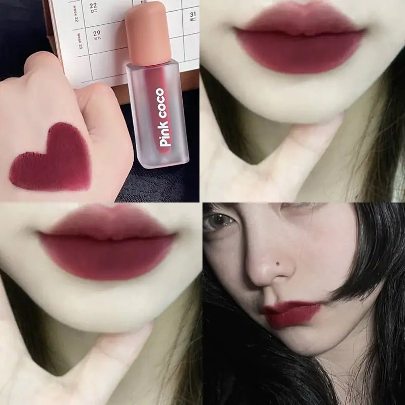 Matte Lip Mud Gloss for Students - 6 Vibrant Shades - GNS Beauty & Personal Care