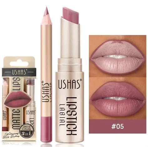 Matte Stain - Free Waterproof Nude Lipstick – Beauty & Comfort in One - GNS Beauty & Personal Care