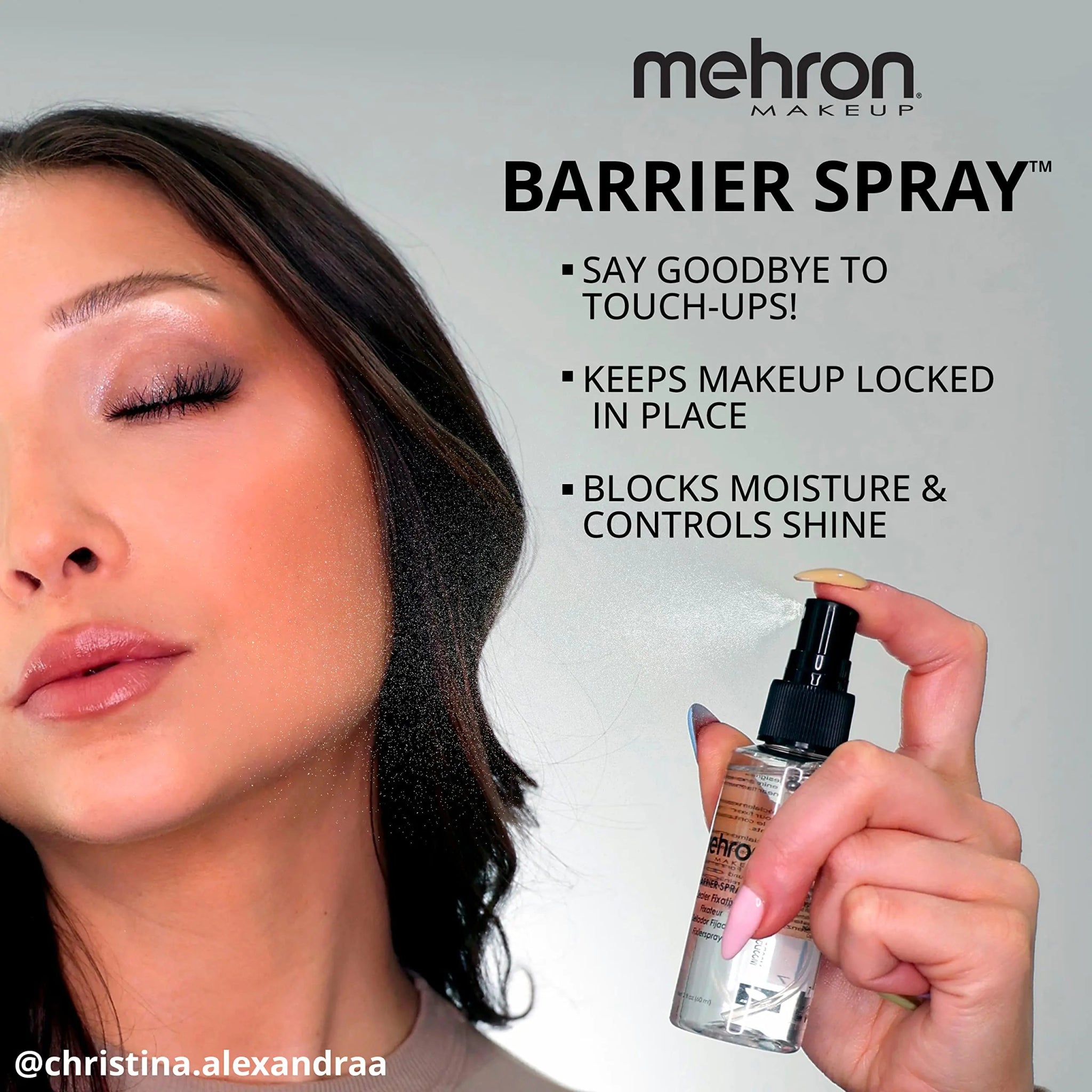 Mehron Long - Lasting Makeup Setting Spray | 2 fl oz (Pack of 1) - GNS Beauty & Personal Care