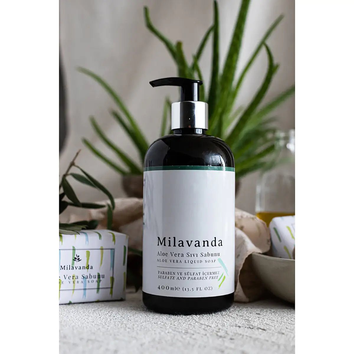 Milavanda Aloe Vera Liquid Soap – Pure Hydration for Delicate Skin - GNS Beauty & Personal Care
