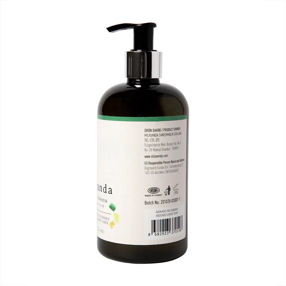Milavanda Avocado Liquid Soap – Silky Hydration with a Spa - Like Scent - GNS Beauty & Personal Care