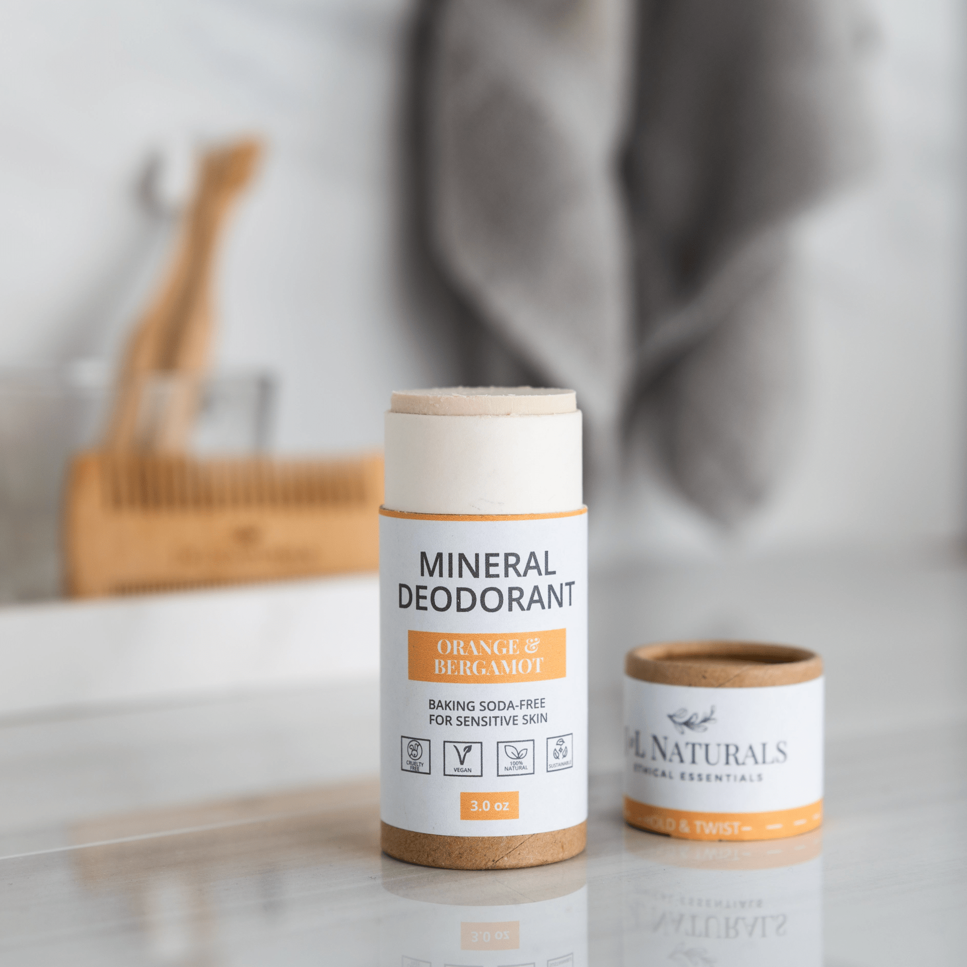 Mineral Deodorant (2 - Pack) – Baking Soda - Free for Sensitive Skin - GNS Beauty & Personal Care