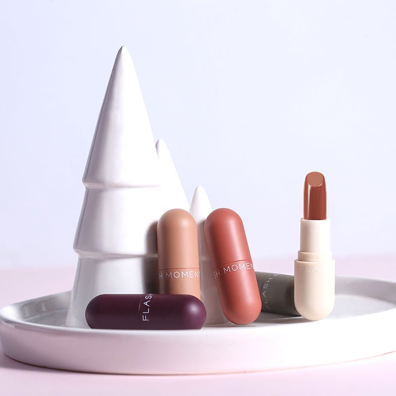 Mini Capsule Lipstick – Velvet Matte Luxury in a Compact Design - GNS Beauty & Personal Care