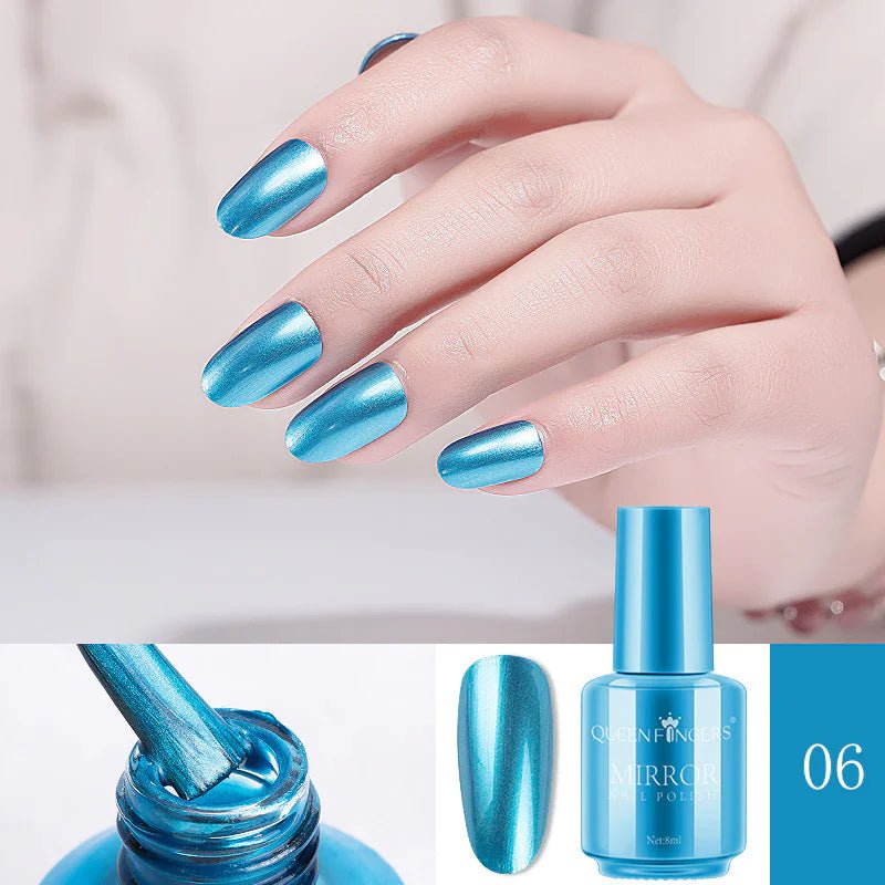 Mirror Nail Polish – High - Shine Metallic Beauty for a Flawless Finish - GNS Beauty & Personal Care