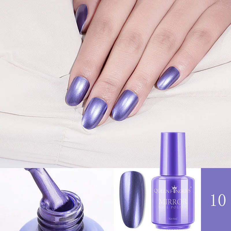 Mirror Nail Polish – High - Shine Metallic Beauty for a Flawless Finish - GNS Beauty & Personal Care