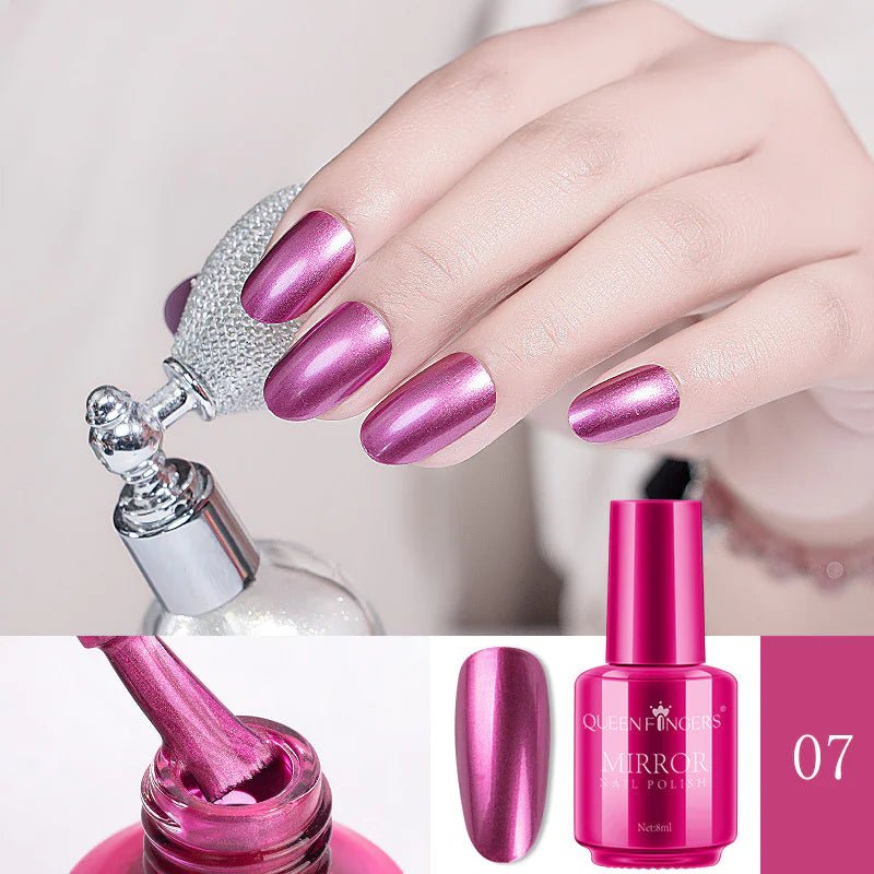 Mirror Nail Polish – High - Shine Metallic Beauty for a Flawless Finish - GNS Beauty & Personal Care