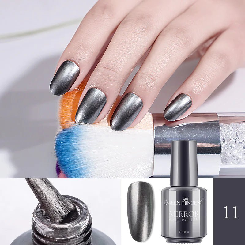 Mirror Nail Polish – High - Shine Metallic Beauty for a Flawless Finish - GNS Beauty & Personal Care