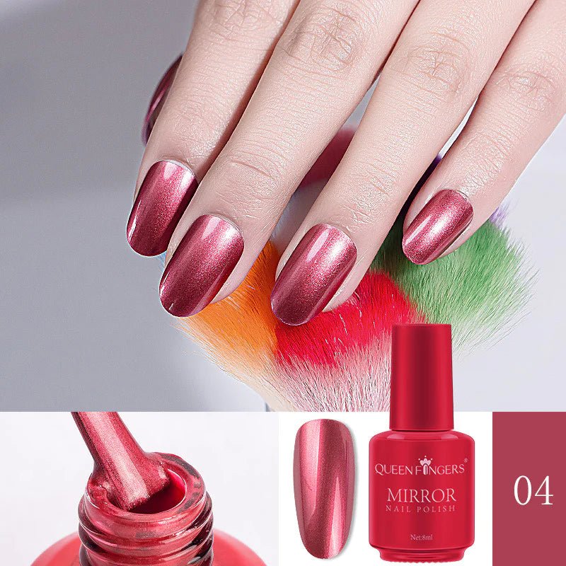 Mirror Nail Polish – High - Shine Metallic Beauty for a Flawless Finish - GNS Beauty & Personal Care