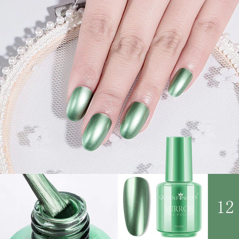 Mirror Nail Polish – High - Shine Metallic Beauty for a Flawless Finish - GNS Beauty & Personal Care