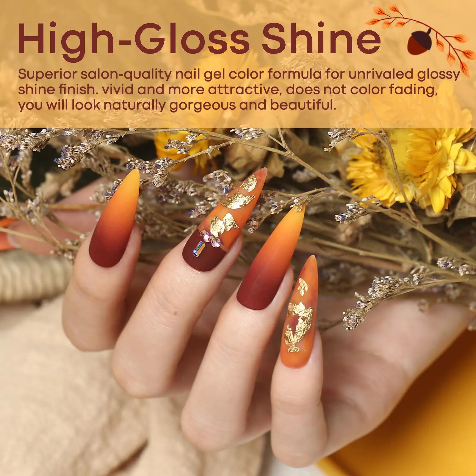 Modelones 6 - Color Gel Nail Polish Set - Color Changing Gel Polish for Salon & DIY Art - GNS Beauty & Personal Care