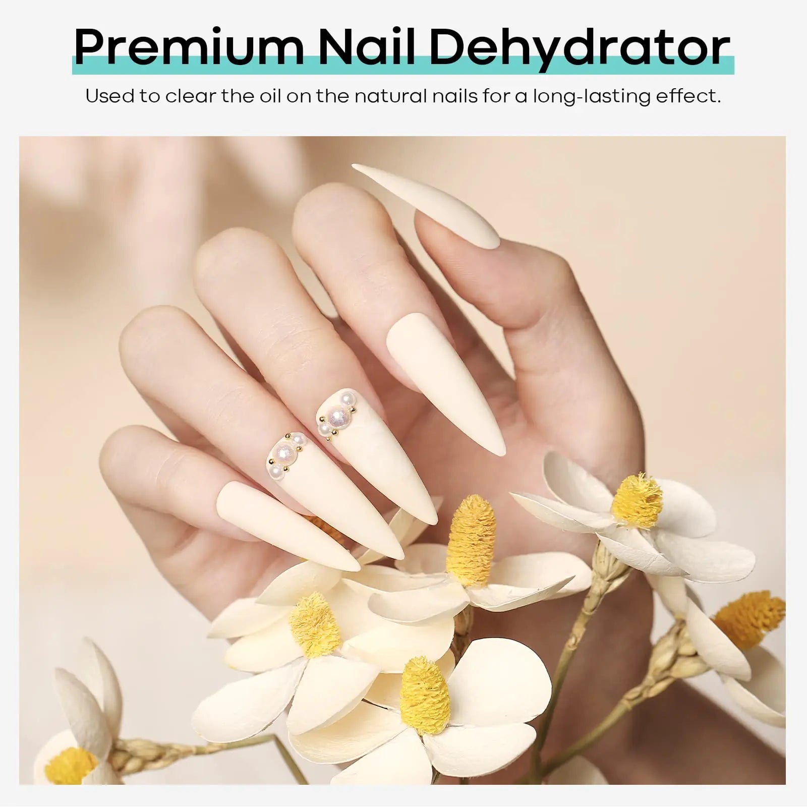Modelones Acid - Free Nail Dehydrator & Primer, 15 ml - GNS Beauty & Personal Care