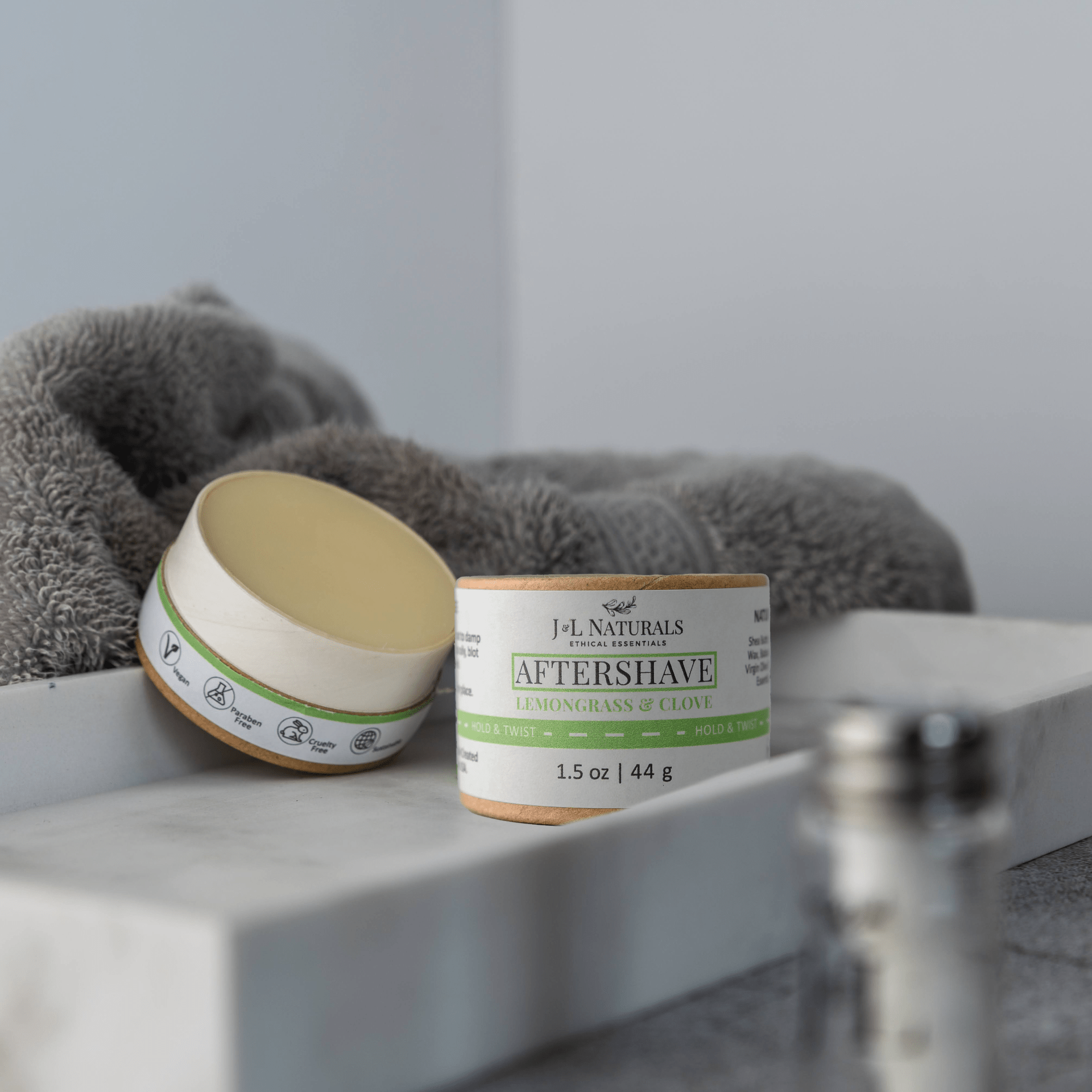 Natural Aftershave Balm Duo | Shea & Grapeseed - GNS Beauty & Personal Care
