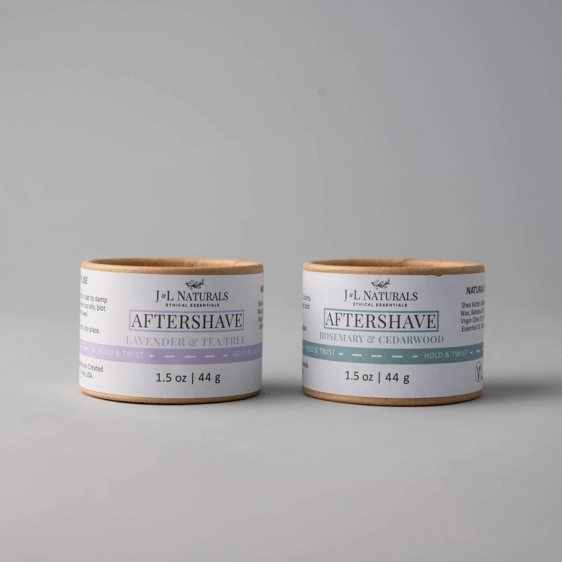 Natural Aftershave Balm Duo | Shea & Grapeseed - GNS Beauty & Personal Care