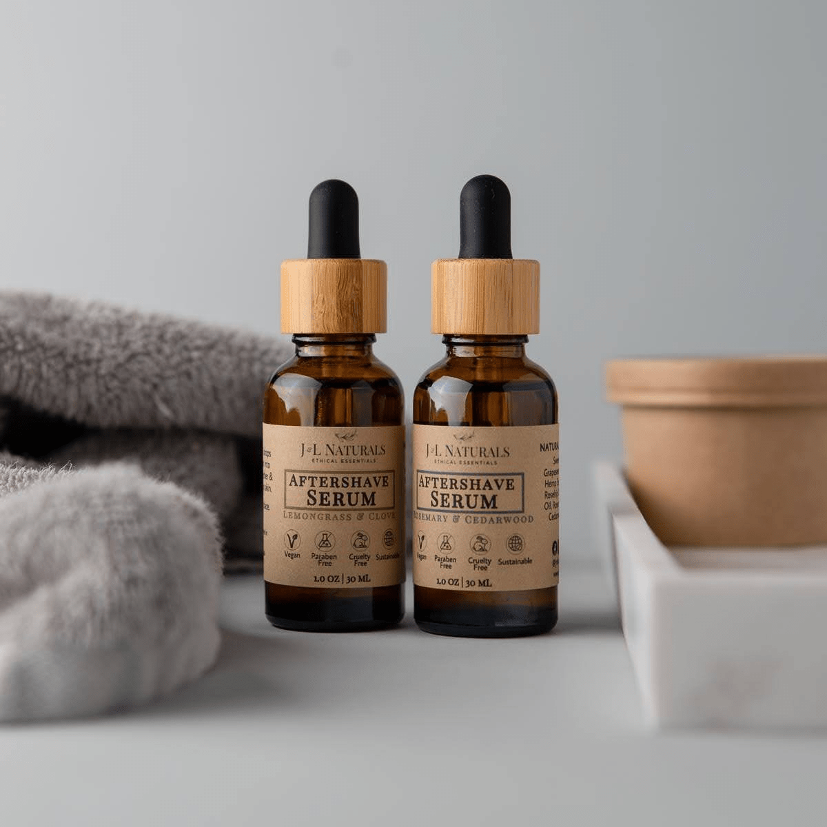 Natural Aftershave Serum Duo - GNS Beauty & Personal Care