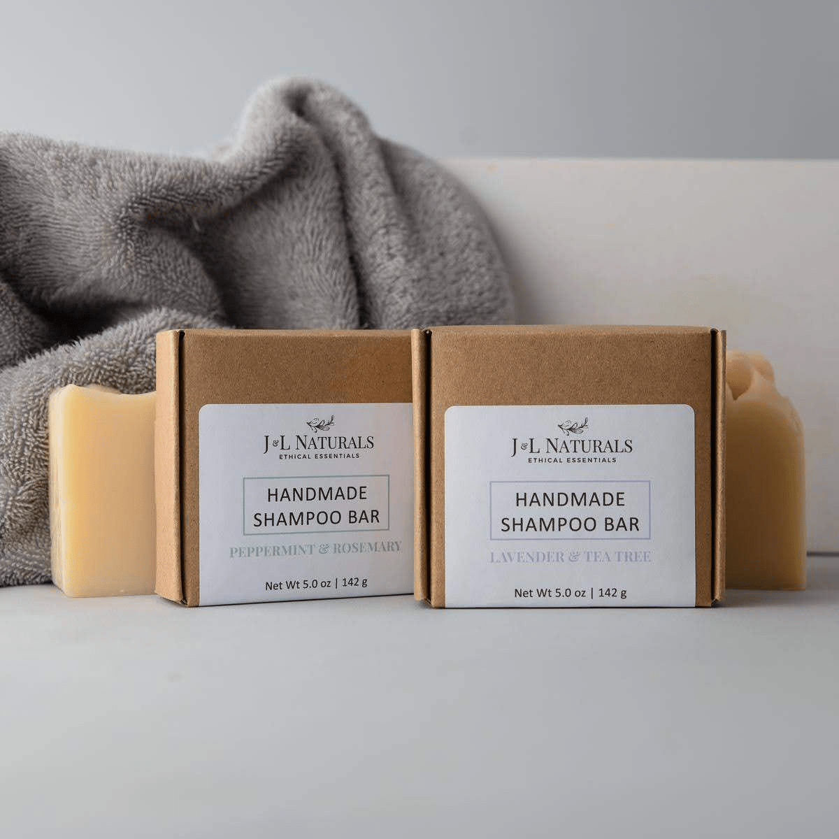 Natural Beard Wash Bar Duo - Cruelty - Free & Eco - Friendly Care - GNS Beauty & Personal Care