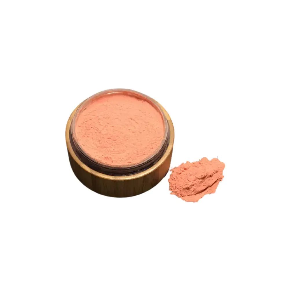 Natural Blush Loose Powder Set with Reusable Bamboo Container - GNS Beauty & Personal Care