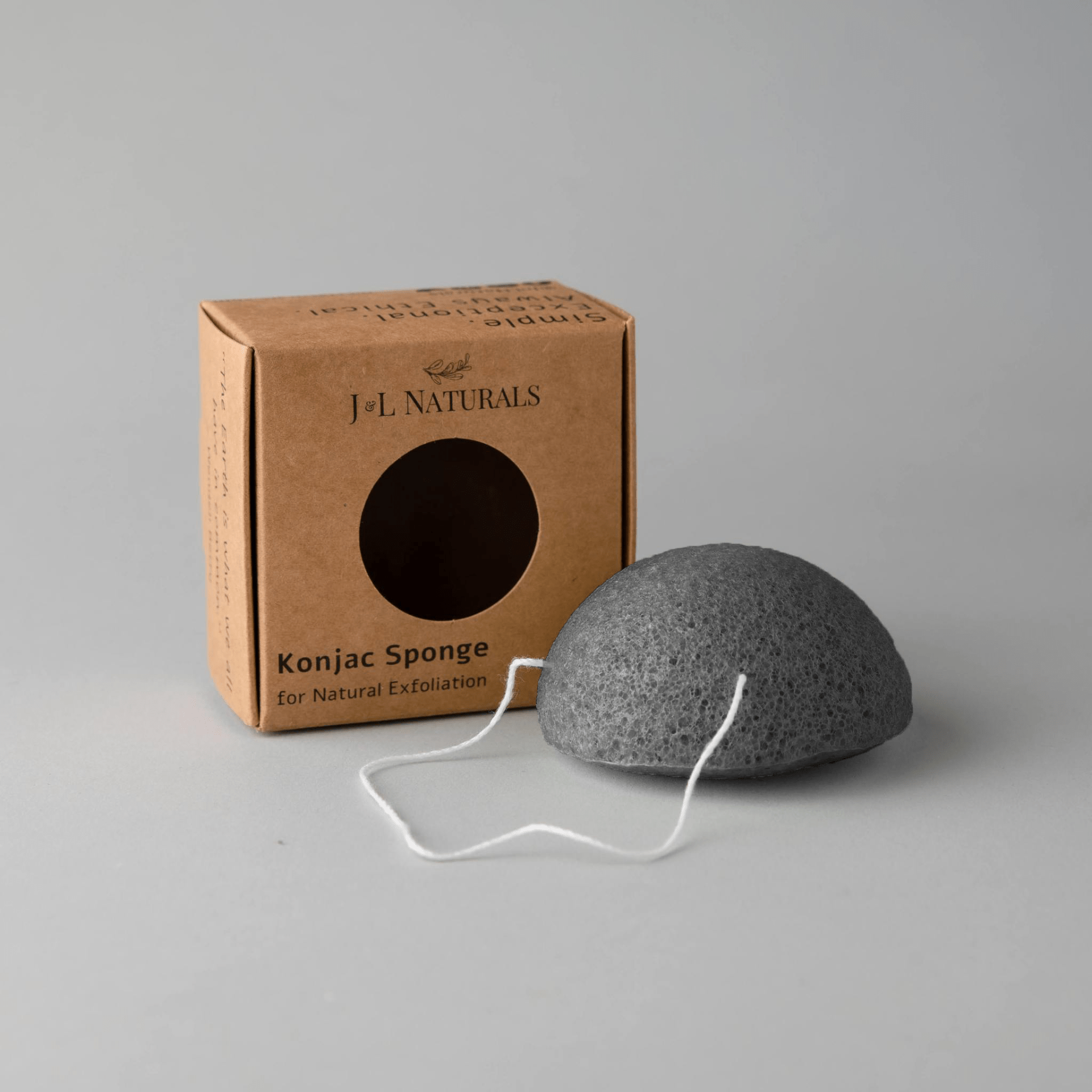 Natural Exfoliating Konjac Sponge Duo - Gentle & Biodegradable - GNS Beauty & Personal Care